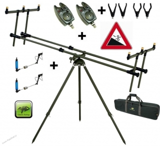 Stojan Tri Pod Specialist 3 Rods +2x hlásič + 2x indikátor záběru zdarma!